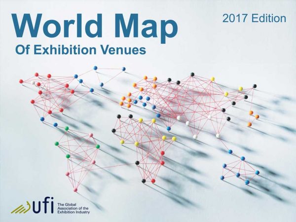 Αποτέλεσμα εικόνας για UFI’s World Map of Exhibition Venues provides detailed regional and country profiles for 28 markets
